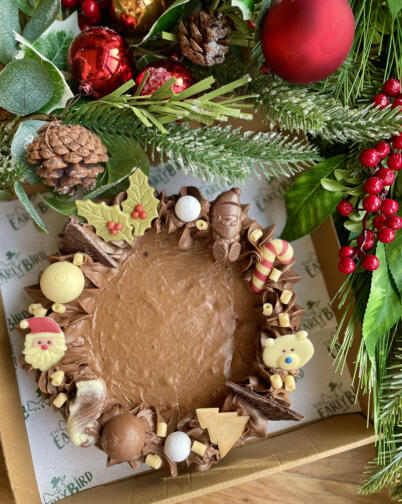 Christmas Brownie Wreath Sharer - Sunday 24th December