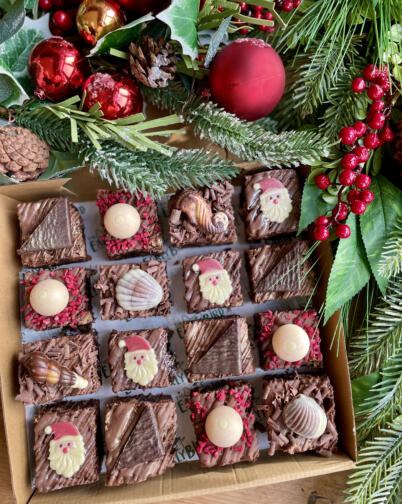 Christmas Party Brownie Box - Sunday 24th December