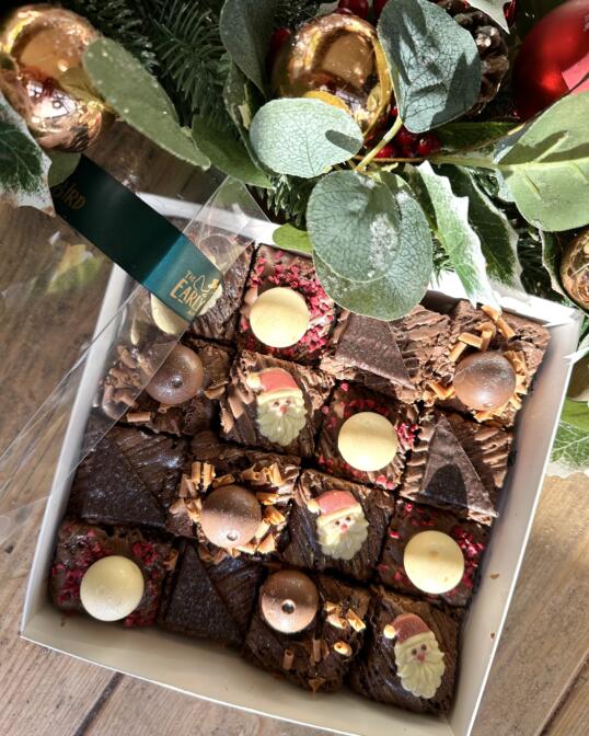 Christmas Luxury Brownie Party Box